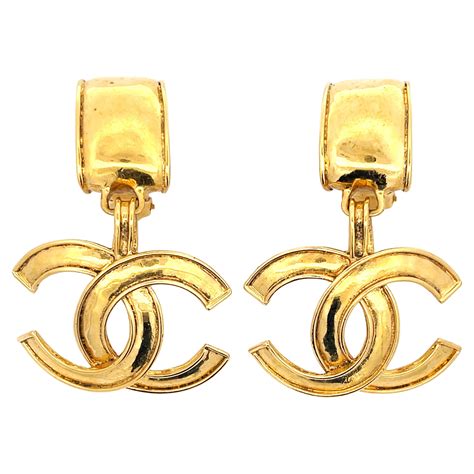 dangly chanel earrings|chanel earrings outlet.